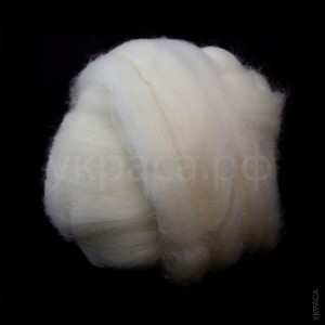 Шерсть Голубомордой овцы: Н. Белая (superwash)